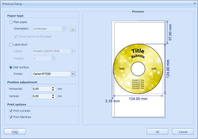 CD DVD Label Maker Screenshot 3