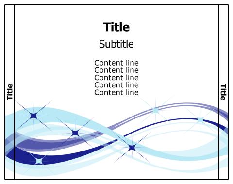 Jewel Case Insert Templates