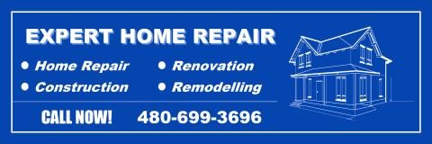 Home Service banner template