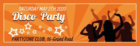 Party banner template