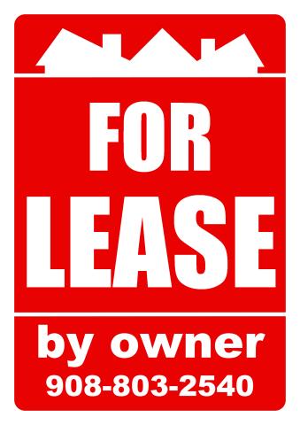 Estate for Lease sign template