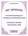 Gift Certificate 2 design