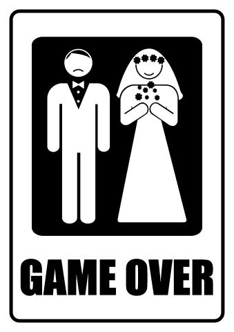 Game Over sign template