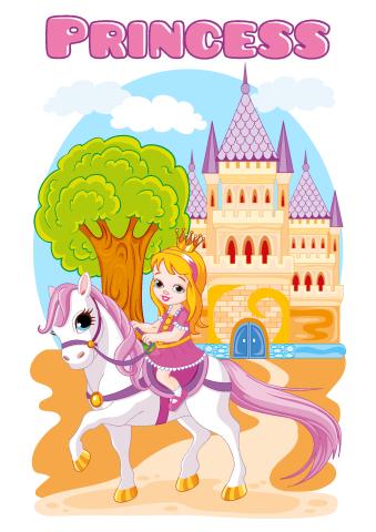 Princess poster template