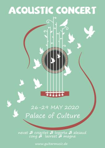 Acoustic Concert 2 poster template