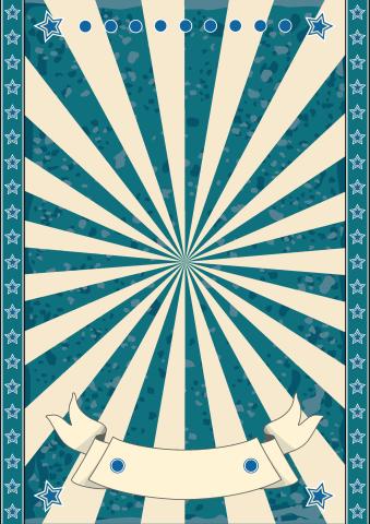 Circus poster background template