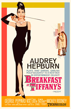 Breakfast at Tiffany's movie poster, 1961