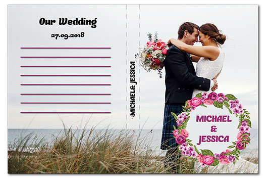DVD case with photo background