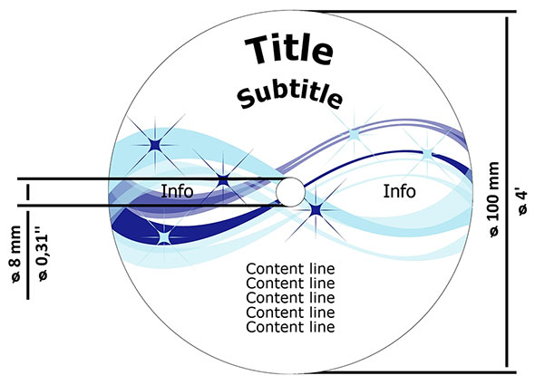 03. CD & DVD label dimensions