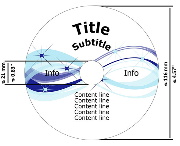 03 CD DVD label dimensions