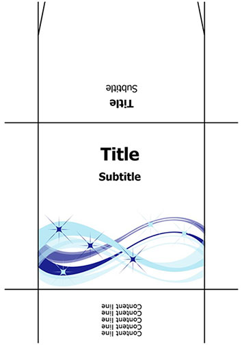 Origami CD Case dimensions