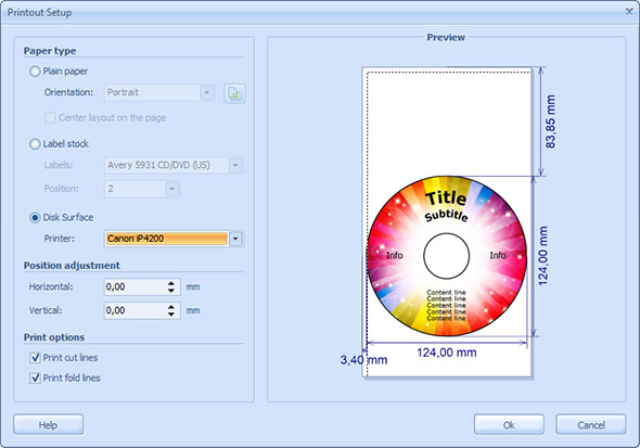 Choosing printer