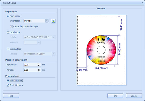 Ways CD and DVD labels