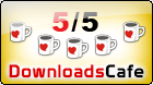 5 Star award by Download Cafe