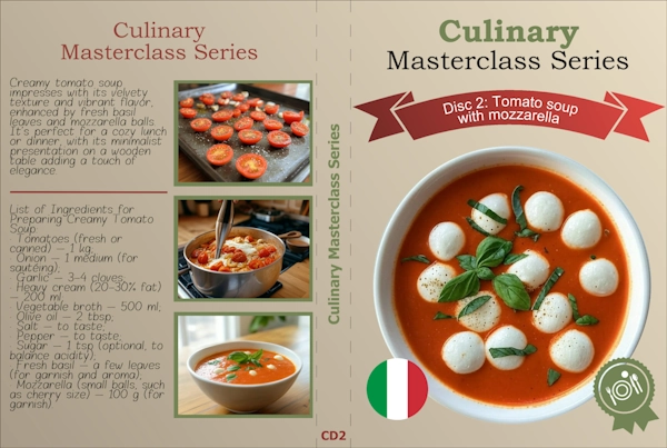 Disc 2: Tomato Soup with Mozzarella