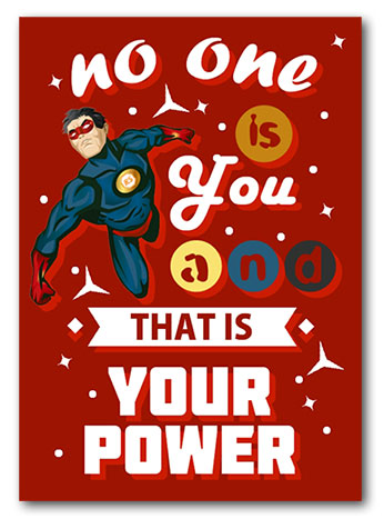 Superhero poster