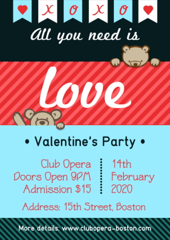 Valentine's Day poster