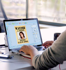 Großformatige Poster und Banner zu Hause oder im Büro drucken