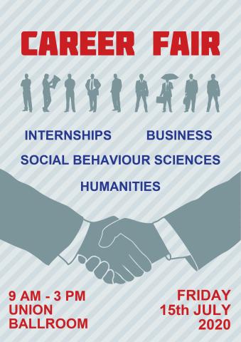 Career Fair poster template