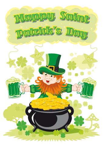 Saint Patrick's Day poster template