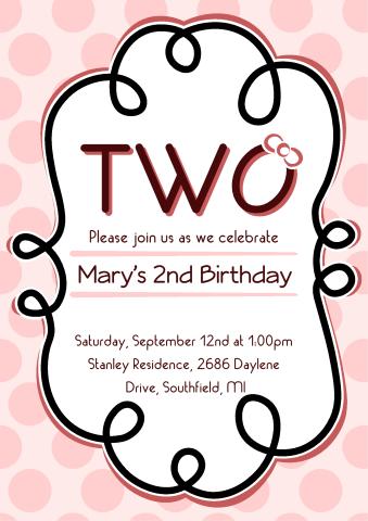 Kids Birthday 13 poster template