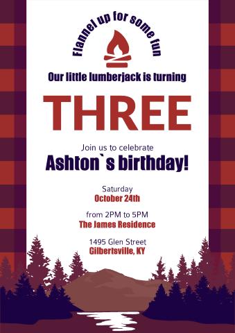 Kids Birthday 26 poster template