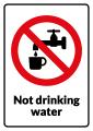 No Drinking design