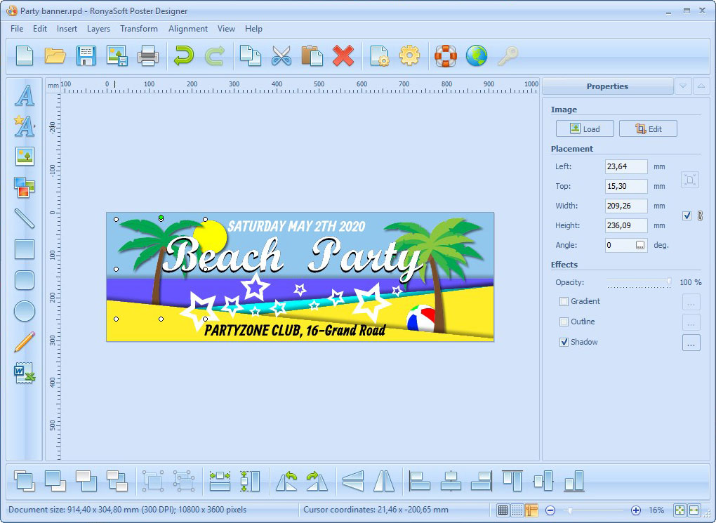 Banner Output File 05. How to create and design a banner