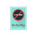 No Smoking sign